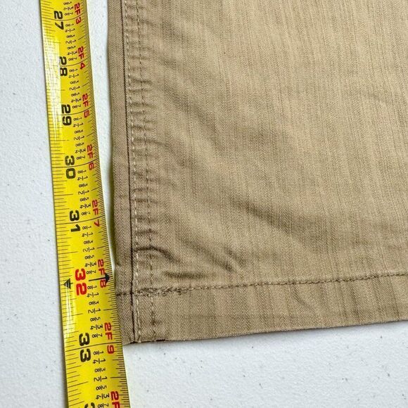 Rover & Lakes Performance Pants Mens 34 Tan Stretch Business Casual Outdoor Camp - Picture 15 of 16